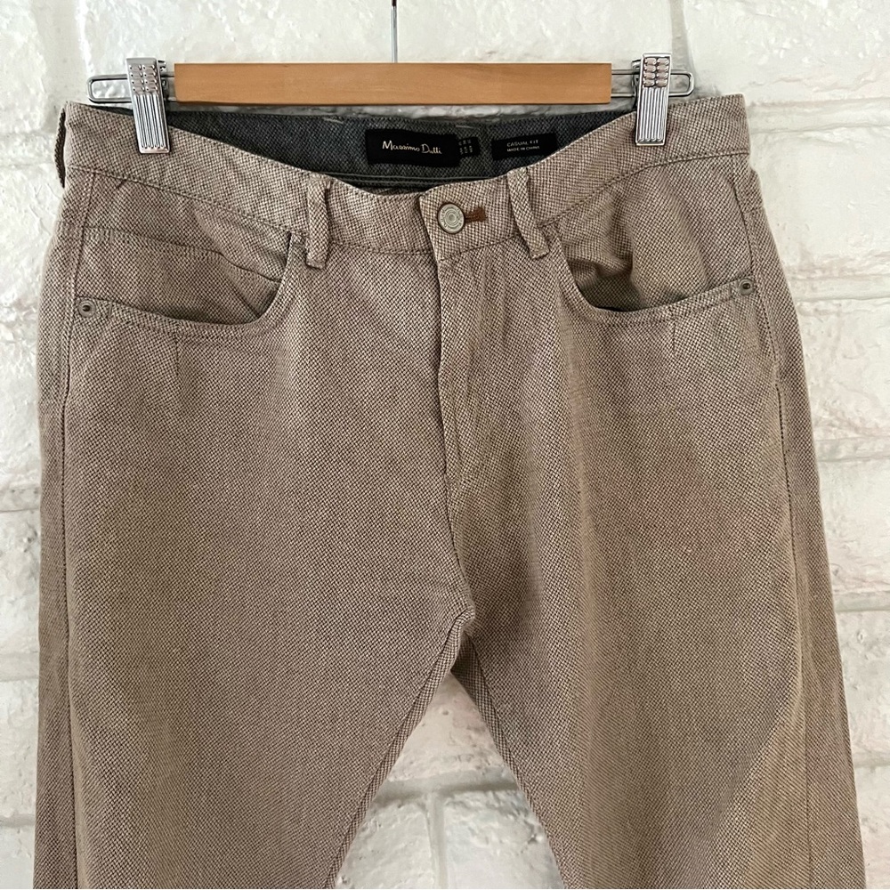 Massimo Dutti Men's Tan Pants